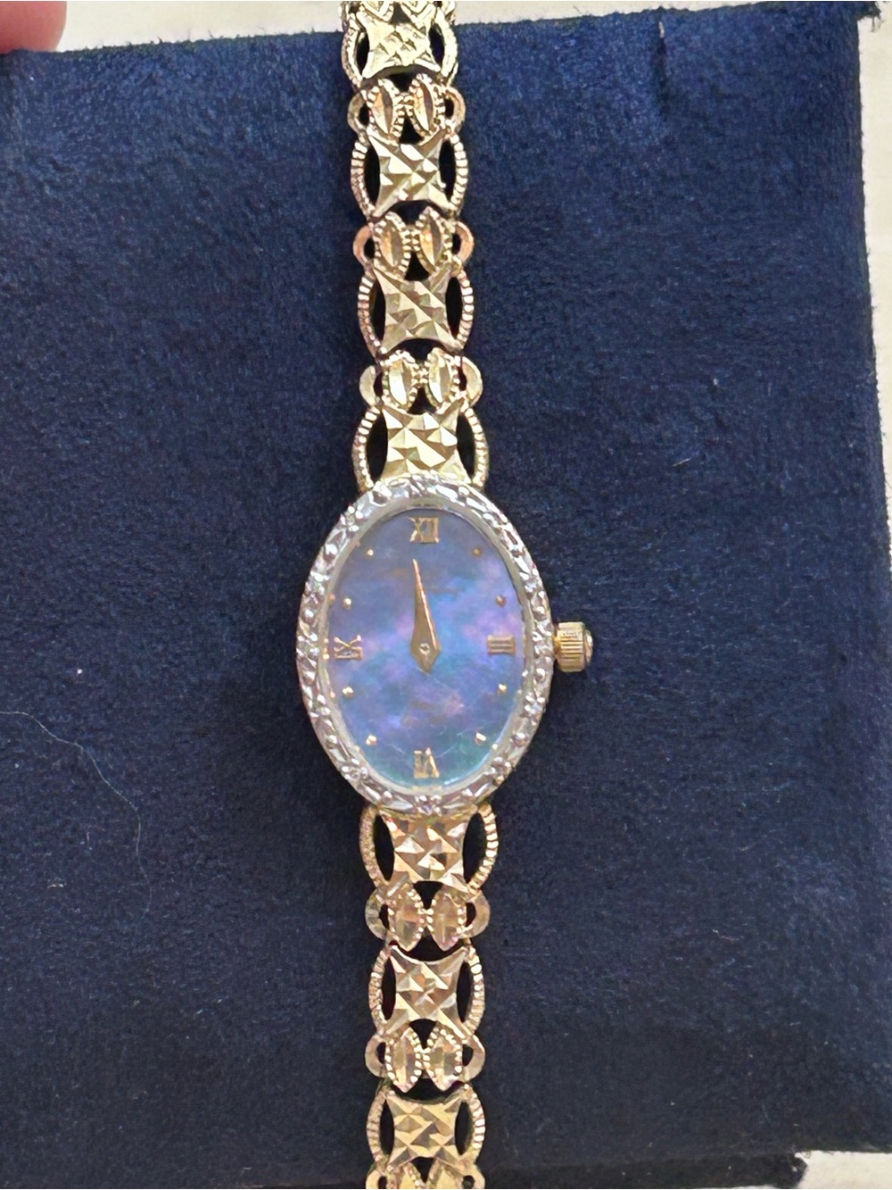 Vintage Ladies Michael Anthony 14K Solid Gold Watch AS IS Parts or repair